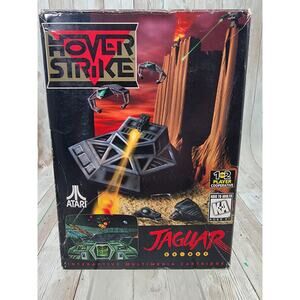 Hover Strike Atari Jaguar Complete In Box With Manual